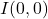 I(0, 0)