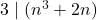 3 \mid (n^3 + 2n)