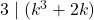 3 \mid (k^3 + 2k)
