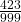 \frac{423}{999}