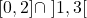 [0,2] \cap \ ]1,3[