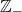 \mathbb{Z}_-