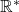\mathbb{R}^{*}