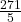 \frac{271}{5}
