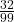 \frac{32}{99}