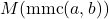 M(\text{mmc}(a,b))