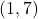 (1,7)