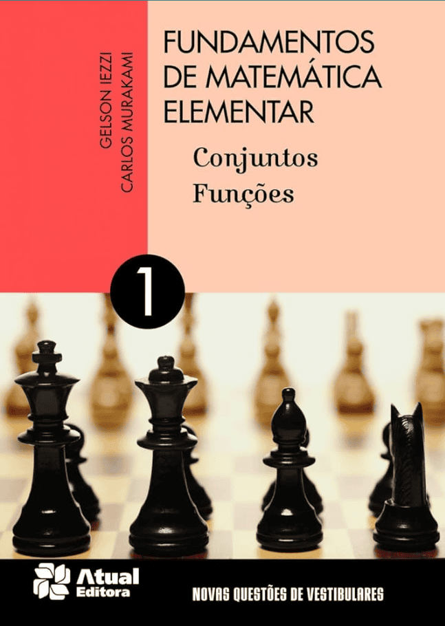 Capa do Livro Fundamentos de Matemática Elementar Vol 1
